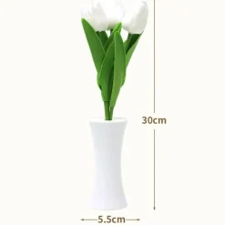 Tulpen-Nachtlampe – Sanft leuchtendes, dekoratives Licht für Zuhause