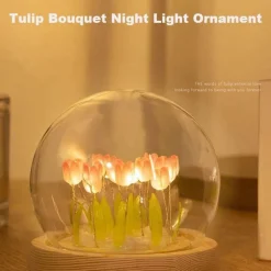 Tulpen-Nachtlicht - Dekorative LED-Lampe für Kinder