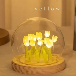 Tulpen-Nachtlicht - Dekorative LED-Lampe für Kinder