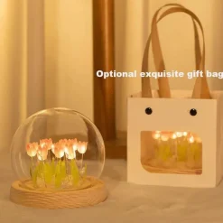 Tulpen-Nachtlicht - Dekorative LED-Lampe für Kinder