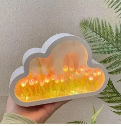 Tulpen-Nachtlicht – Florale Atmosphärenlampe