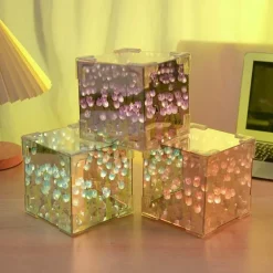 Tulpenspiegellampe - Elegant beleuchtetes Dekolicht