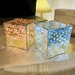 Tulpenspiegellampe - Elegant beleuchtetes Dekolicht