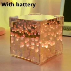 Tulpenspiegellampe - Elegant beleuchtetes Dekolicht