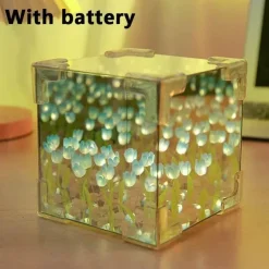 Tulpenspiegellampe - Elegant beleuchtetes Dekolicht