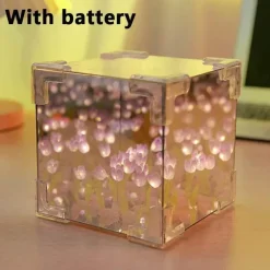 Tulpenspiegellampe - Elegant beleuchtetes Dekolicht