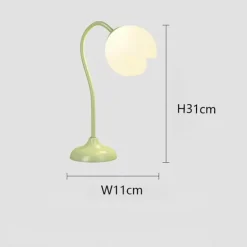 Tulpen-Tischlampe – Dekorative Leuchte