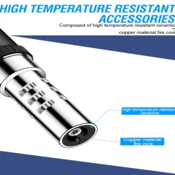 Turbo-Fackelfeuerzeug – Winddichtes Camping-Flammenwerkzeug