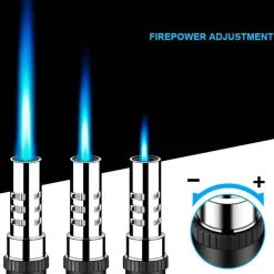 Turbo-Fackelfeuerzeug – Winddichtes Camping-Flammenwerkzeug