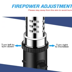 Turbo-Fackelfeuerzeug – Winddichtes Camping-Flammenwerkzeug