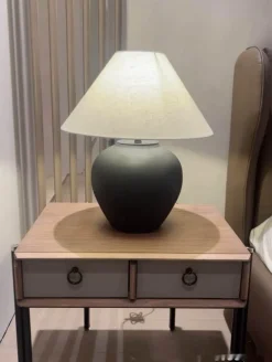 Twilight Pottery Lamp - Decorative Ceramic Lighting Fixture