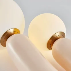 Twin Orbs Table Lamp - Modern Decorative Lighting