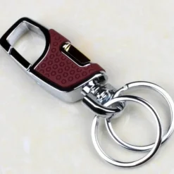 Twist Design Doppelschalter-Schlüsselanhänger-Clip – elegantes, funktionales Accessoire