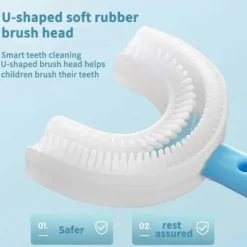 U-förmige Zahnbürste für Kinder – Sanftes Mundpflege-Tool