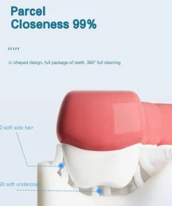 U-förmige Zahnbürste für Kinder – Sanftes Mundpflege-Tool