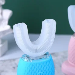 U-förmiger Zahnreiniger mit blauem Licht – Clean360 Dentalgerät