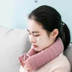 U-förmiges Heizkissen – bequeme Wärmflasche zur Schmerzlinderung