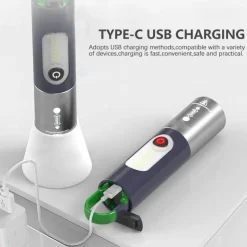 Ultrahelle, kompakte LED-Taschenlampe – tragbares Outdoor-Taschenlicht