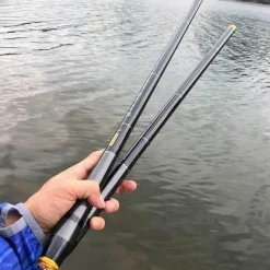 Ultraleichte Teleskop-Angelrute aus Kohlefaser – Kompakte Angelausrüstung