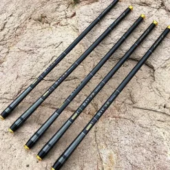 Ultraleichte Teleskop-Angelrute aus Kohlefaser – Kompakte Angelausrüstung
