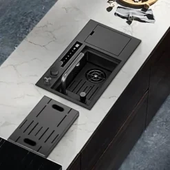 Ultraschall-Edelstahlspüle – Modernes Edge-Design