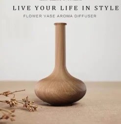 Ultraschall-Luftbefeuchter aus Holz – 160 ml Luftnebelspender