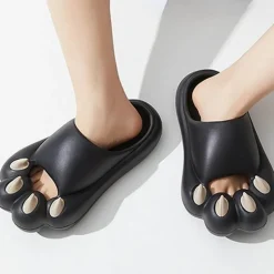Ultraweiche, rutschfeste Tigerkrallen-Hausschuhe – bequemes Schuhwerk