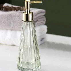 Umbrella Glass Soap Dispenser - Stylish Bathroom Accessory
