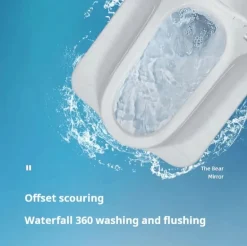 Umwandelbare Hocktoilette – Toilettenlösung mit dualem Design