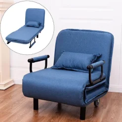 Umwandelbarer, klappbarer Loungesessel – moderner Entspannungssitz