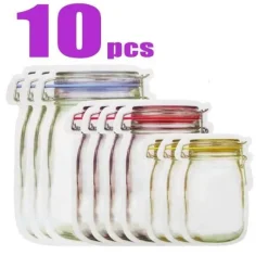 Umweltfreundliche, wiederverwendbare Zip-Lock-Beutel – Nachhaltige Lösungen zur Lebensmittelaufbewahrung