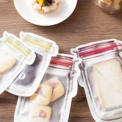 Umweltfreundliche, wiederverwendbare Zip-Lock-Beutel – Nachhaltige Lösungen zur Lebensmittelaufbewahrung