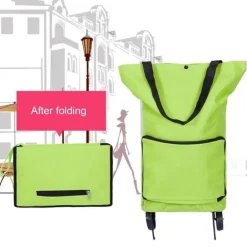 Umweltfreundliche, wiederverwendbare Tragetasche – faltbare, nachhaltige Einkaufstasche