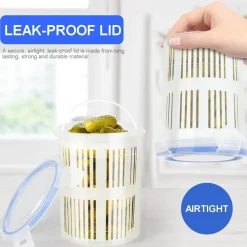 Umweltfreundlicher Gurkenbehälter – Nachhaltige Gurkenaufbewahrung