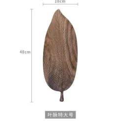 Umweltfreundliches Snacktablett aus Walnussblättern – Nachhaltige Servierplatten