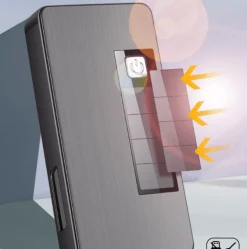 Umweltfreundliches Solarfeuerzeug – wiederaufladbar, Glücksdrachen-Design