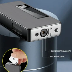 Umweltfreundliches Solarfeuerzeug – wiederaufladbar, Glücksdrachen-Design