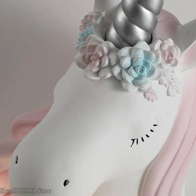 Unicorn LED Wall Lamp - Cute Night Light Decor