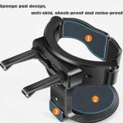 Universal-Getränkehalter für die Lüftungsöffnungen im Auto – verstellbarer Getränke-Organizer für Fahrzeuge