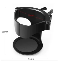 Universal-Getränkehalter für die Lüftungsöffnungen im Auto – verstellbarer Getränke-Organizer für Fahrzeuge