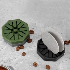 Universal-Siebträgerhalter für Espresso aus Silikon mit 51–53 mm Filtersiebgestell