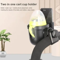 Universal-Telefonhalter für Kinderwagenbecher – Zubehör für den Eltern-Organizer