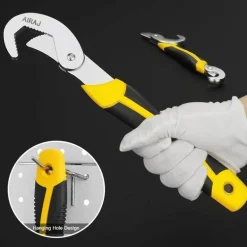 Universal-Verstellschlüssel – Selbstspannendes Griffwerkzeug