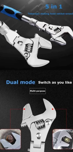 Universal-Verstellschlüssel – Multifunktionswerkzeug für Haus und Auto