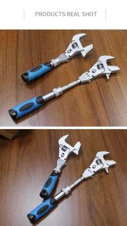 Universal-Verstellschlüssel – Multifunktionswerkzeug für Haus und Auto