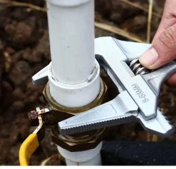 Universell verstellbares Aluminium-Schraubenschlüsselwerkzeug – Multifunktions-Steckschlüssel