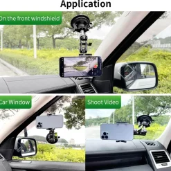 Universelle Autotelefonhalterung - Superstarke Saughalterung