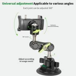 Universelle Autotelefonhalterung - Superstarke Saughalterung