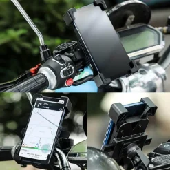Universelle Fahrrad-Telefonhalterung – 360° verstellbare Smartphone-Halterung