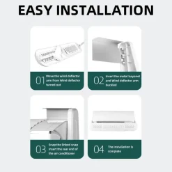 Universelle Waben-Windschutzscheiben-Klimaanlagenabdeckung